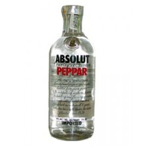 Водка ABSOLUT PEPPAR 40° Абсолют Перец Водка 1л.