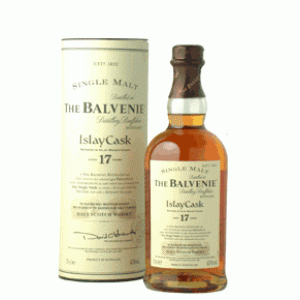 Виски BALVENIE ISLAY Cask 17 years OF Балвени 17 лет Виски 0.75л. в тубе.