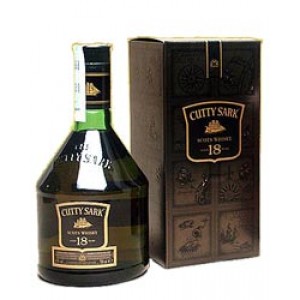 Виски CUTTY SARK 18 YO Discovery 43° with gift box КАТТИ САРК Дискавери выдержка 18 лет в п/у Виски 0.75л.