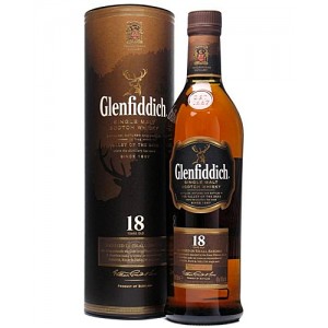 Виски Glenfiddich 18 лет 0,75л. в тубе