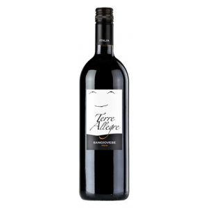 Вино Terre Allegre Sangiovese, 0.75, Италия, Апулия, Чело, красное полусладкое