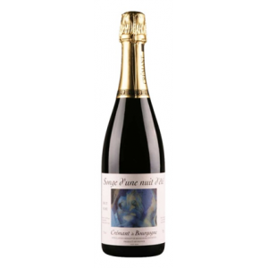 Вино игристое Cremant de Bourgogne "Songe d’une nuit d’ete" Brut Rose, 0.75, Франция, Бургундия, Франсуа Паран, розовое сухое