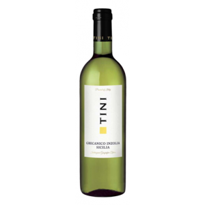 Вино Tini Grecanico Inzolia Sicilia, 0.75, Италия, Сицилия, Кавиро, белое сухое
