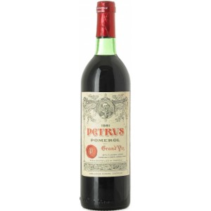 Вино Petrus Pomerol AOC 1981 года