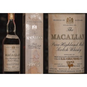 Виски The Macallan 1962 года Rinaldi Italian import